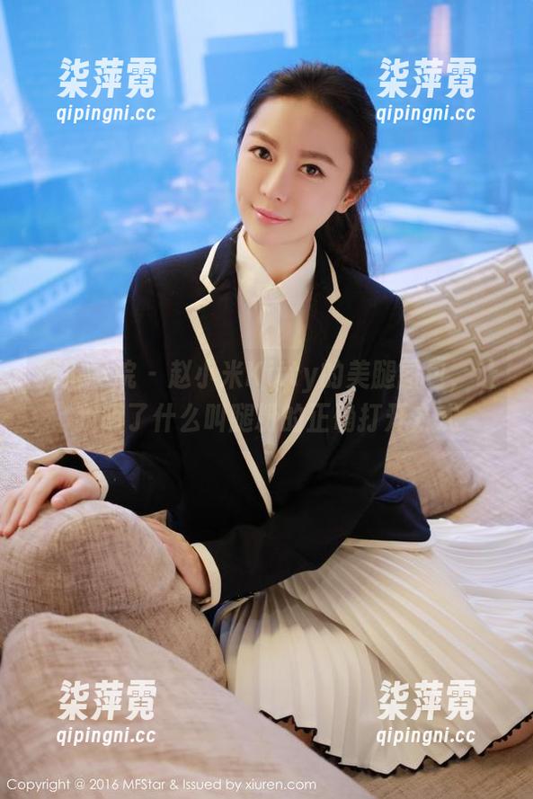模范学院 - 赵小米Kitty的美腿图包，让我明了什么叫腿粉的正确打开方式
