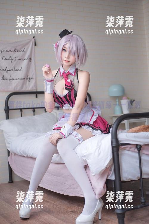 菌烨tako的全套写真，玛修训练——果然是眼福啊！